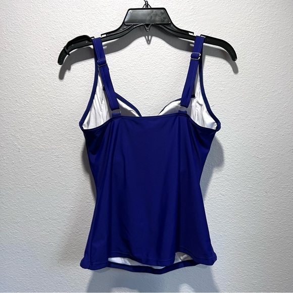 Tankini Two Piece Surrounding Royal Blue - Picture 10 of 10